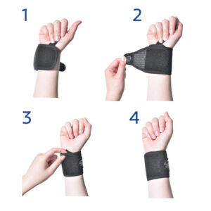 Muñequera elástica de compresión - 3544_3 Muñequera elástica de compresión